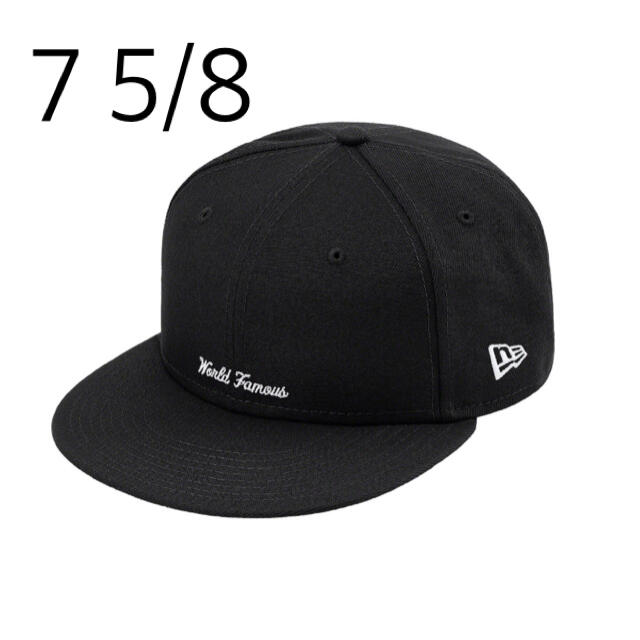 Supreme reverse box logo new era 7 5/8帽子