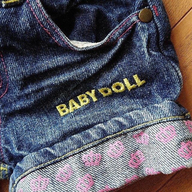 BABYDOLL(ベビードール)のBABYDOLLショートパンツ80cm キッズ/ベビー/マタニティのベビー服(~85cm)(パンツ)の商品写真