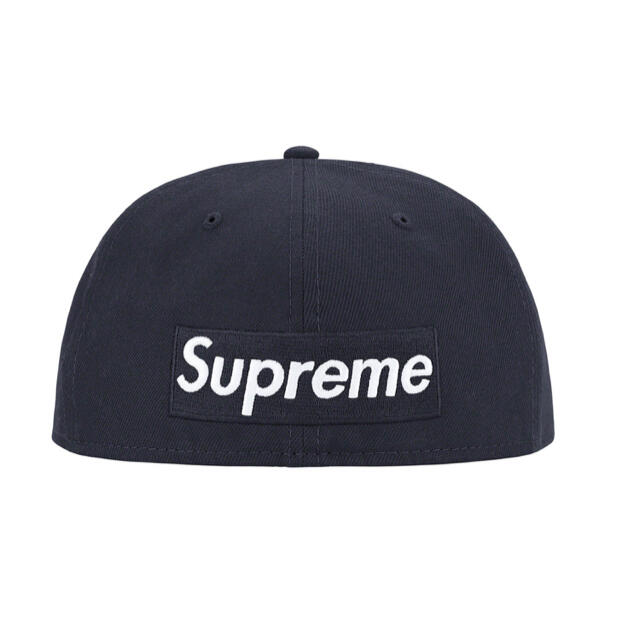 SUPREME REVERSE box logo new era 7 1/2 1