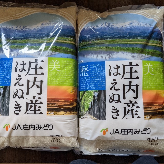 米/穀物　5キロ✕5袋　25キロ　山形県産（庄内産）　はえぬき