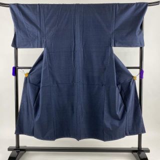 男着物 美品 優品 身丈145cm 裄丈71cm 正絹 【中古】(着物)