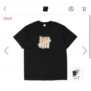 アンディフィーテッド(UNDEFEATED)のUNDEFEATED PLATE STRIKE S/S TEE 180110(Tシャツ/カットソー(半袖/袖なし))