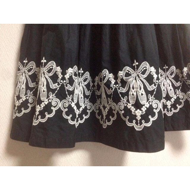 ◆エミリーテンプル バレエシューズ刺繍 ワンピース ドレス 黒◆ワンピース