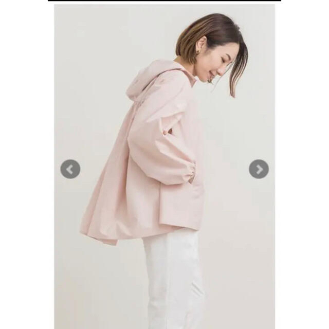 新品】yori ピンク 撥水パーカー | munchercruncher.com