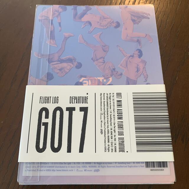 GOT7 ミニアルバム　figth logo departure エンタメ/ホビーのCD(K-POP/アジア)の商品写真