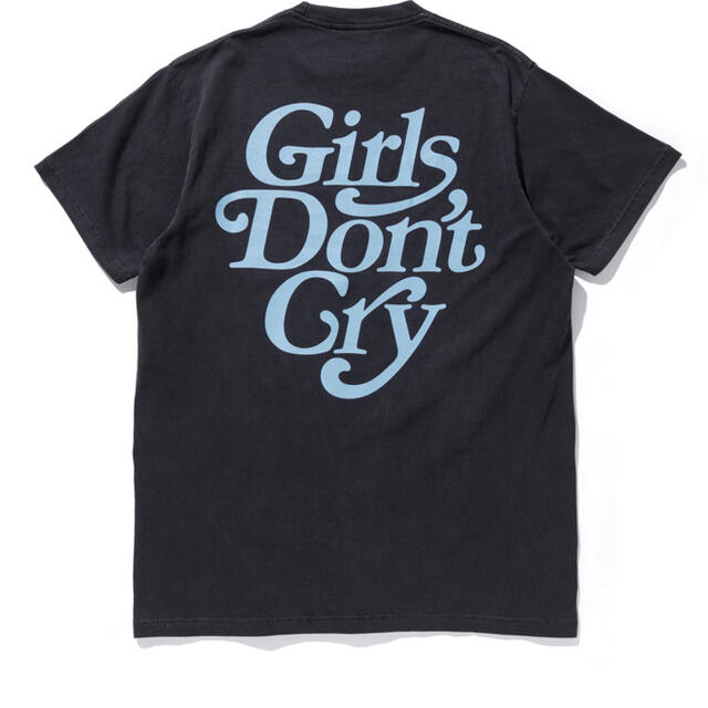 GDC(ジーディーシー)のGirls Don't Cry GDC LOGO TEE WASHEDBLACK メンズのトップス(Tシャツ/カットソー(半袖/袖なし))の商品写真