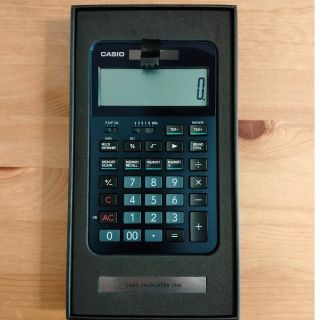 カシオ(CASIO)の【即決垢様専用】CASIO CALCULATOR S100 青(オフィス用品一般)