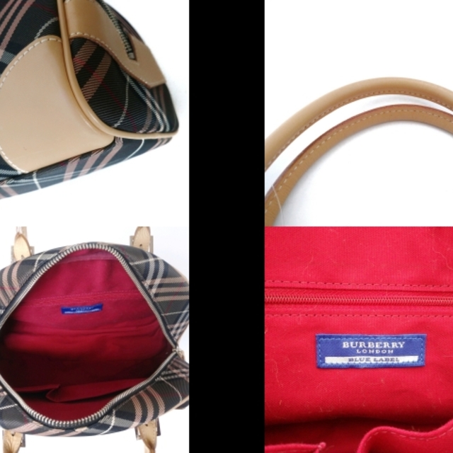 BURBERRY BLUE LABEL(バーバリーブルーレーベル)のバーバリーブルーレーベル - チェック柄 レディースのバッグ(ハンドバッグ)の商品写真