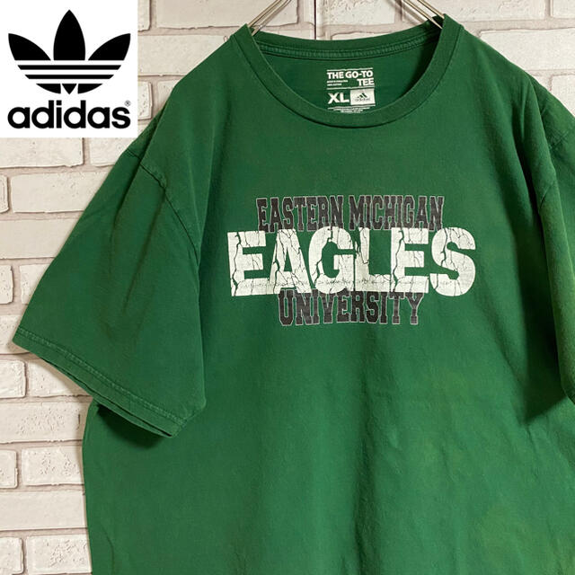 adidas(アディダス)の90s 古着 アディダス Tシャツ プリント ビッグシルエット ゆるだぼ メンズのトップス(Tシャツ/カットソー(半袖/袖なし))の商品写真