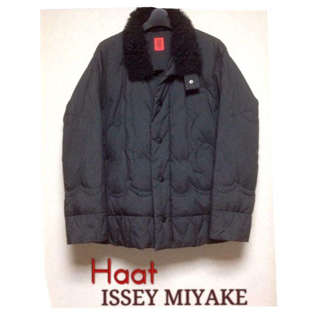 ISSEY MIYAKE - ◇HaaT イッセイミヤケ ダウンジャケット 黒 ISSEY ...