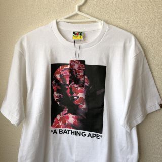 アベイシングエイプ(A BATHING APE)の新品アベイシングエイプ✖️マリリンモンローＴシャツ  Made in Japan(Tシャツ/カットソー(半袖/袖なし))