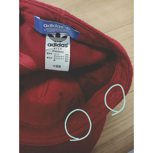 adidas(アディダス)のadidas ウール混入 キャップ メンズの帽子(キャップ)の商品写真