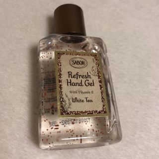 サボン(SABON)の【未使用】SABON リフレッシュハンドジェル　ホワイトティー(アルコールグッズ)