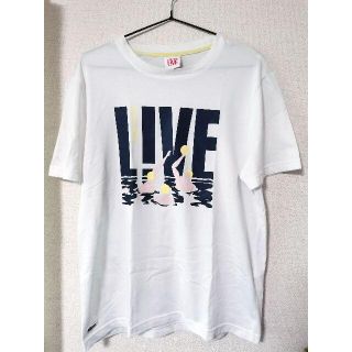 ラコステライブ(LACOSTE L!VE)のラコステLIVE水球半袖Tシャツ白ホワイトM LACOSTE L!VE メンズ(Tシャツ/カットソー(半袖/袖なし))