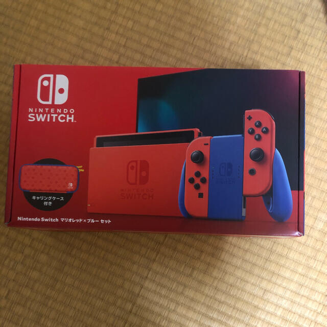 Nintendo Switch ニンテンドースイッチ　マリオレッド×ブルーセット