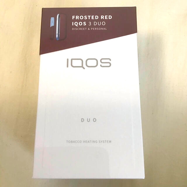 新品未使用 iQOS 3 DUO フロステッドレッド