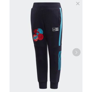 マーベル(MARVEL)の美品＊adidas×マーベル　スパイダーマン　テーパードレッグパンツ(パンツ/スパッツ)