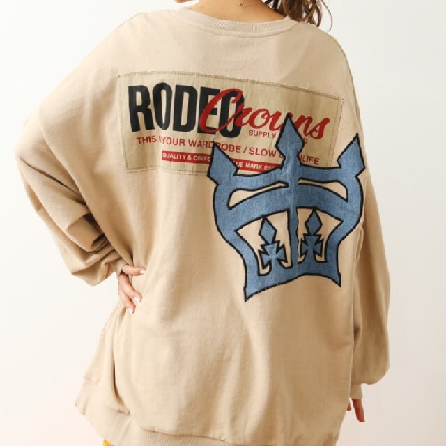 RODEO CROWNS WIDE BOWL(ロデオクラウンズワイドボウル)の新品ベージュ レディースのワンピース(その他)の商品写真