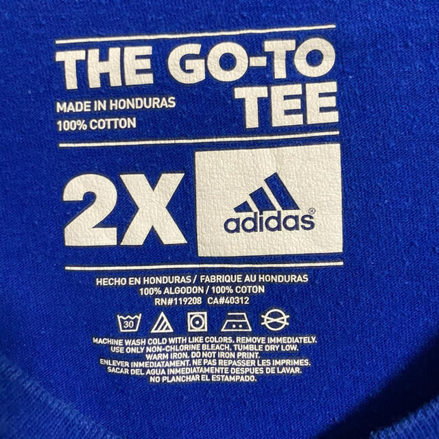 adidas(アディダス)の90s 古着 アディダス Tシャツ プリント ビッグシルエット ゆるだぼ メンズのトップス(Tシャツ/カットソー(半袖/袖なし))の商品写真