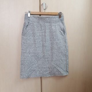 ユニクロ(UNIQLO)のユニクロ　スエットスカート　S(ひざ丈スカート)