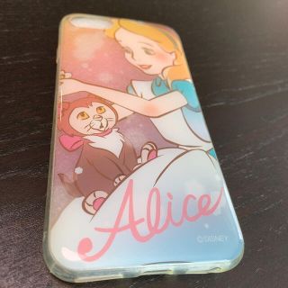 ディズニー(Disney)の【新品未使用】iPhoneケース(6.6s/7対応)Disney アリス(iPhoneケース)