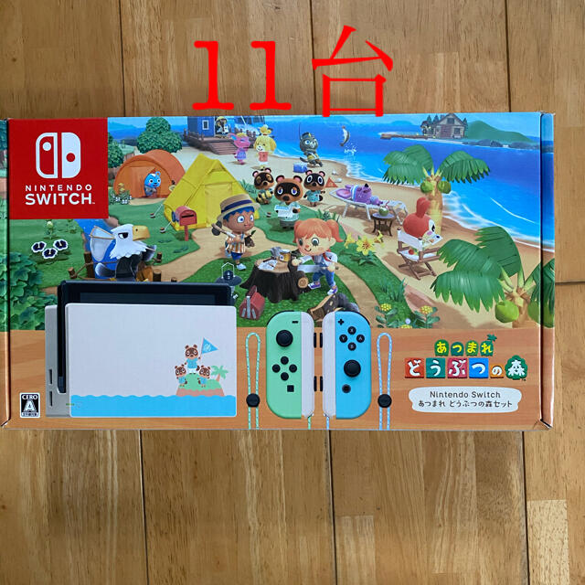 超新作】 Nintendo 任天堂スイッチ あつまれどうぶつの森セット11台