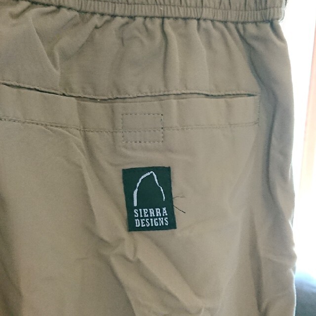 SIERRA DESIGNS(シェラデザイン)のSIERRA DESIGNS シェラデザイン カーゴパンツ Lサイズ  メンズのパンツ(ワークパンツ/カーゴパンツ)の商品写真