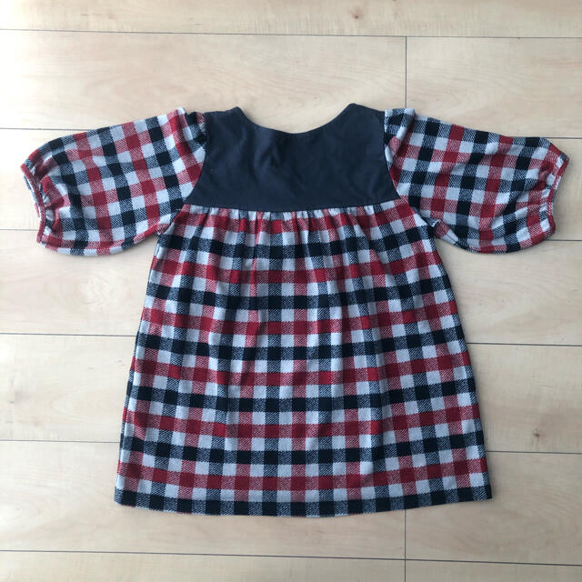 ikka 女の子 半袖チュニック 140 キッズ/ベビー/マタニティのキッズ服女の子用(90cm~)(Tシャツ/カットソー)の商品写真