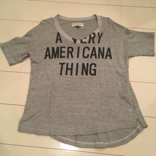 アメリカーナ(AMERICANA)のアメリカーナ ロゴTシャツ(Tシャツ(半袖/袖なし))