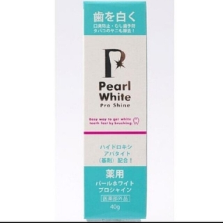 パールホワイト プロシャイン 40g(歯磨き粉)