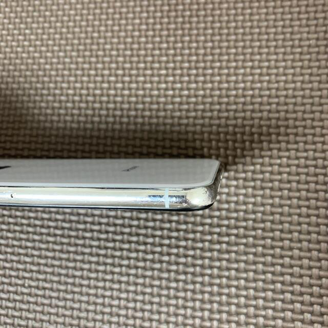 iPhone(アイフォーン)のiPhone X Silver 256 GB SIMフリー スマホ/家電/カメラのスマートフォン/携帯電話(スマートフォン本体)の商品写真