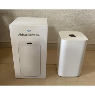 アップル(Apple)のAPPLE AirMac Extreme ME918J/A　動作問題なし(PC周辺機器)