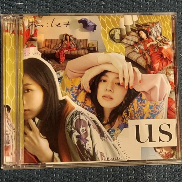 us（初回生産限定盤）CD　DVD エンタメ/ホビーのCD(ポップス/ロック(邦楽))の商品写真