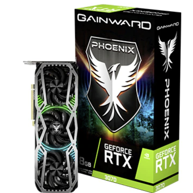 PCパーツGainward グラフィックボード RTX3070 PHOENIX 8G