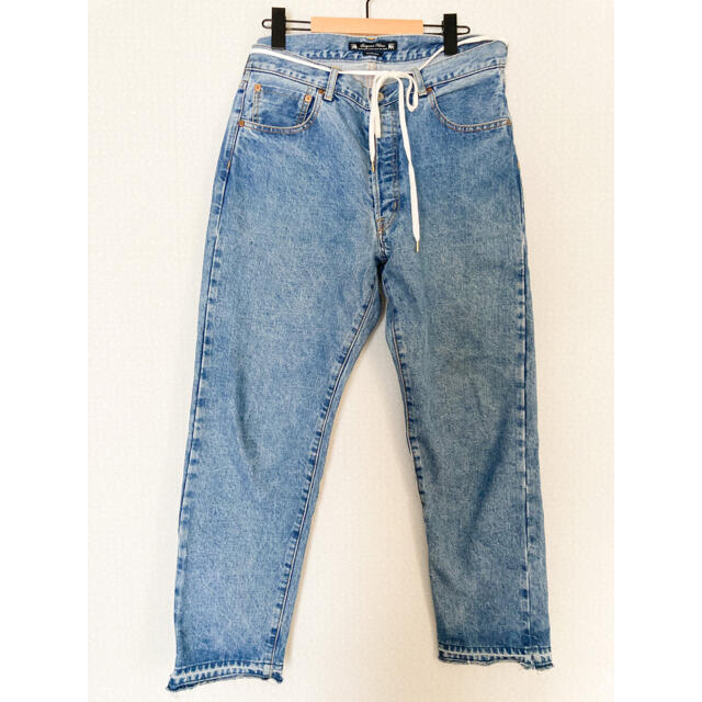 Sasquatchfabrix.22ss  FLARE  DENIM PANTS