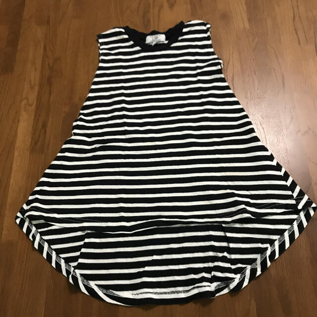 MARKEY'S(マーキーズ)のマーキーズ　ボーダーノースリワンピ キッズ/ベビー/マタニティのキッズ服女の子用(90cm~)(ワンピース)の商品写真