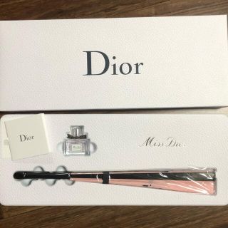 ディオール(Dior)のDior 扇子、香水セット(ノベルティグッズ)