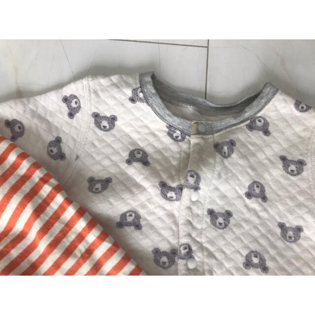 babyGAP(ベビーギャップ)のロンパース　スタイ  まとめ売り　18点　80 キッズ/ベビー/マタニティのベビー服(~85cm)(ロンパース)の商品写真