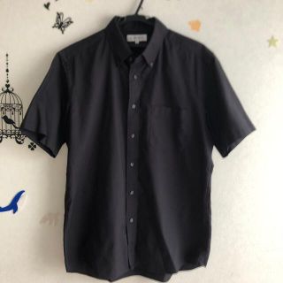 ユニクロ(UNIQLO)のみっき様専用　UNIQLO★ドライイージーケアシャツ　黒　XL used(シャツ)