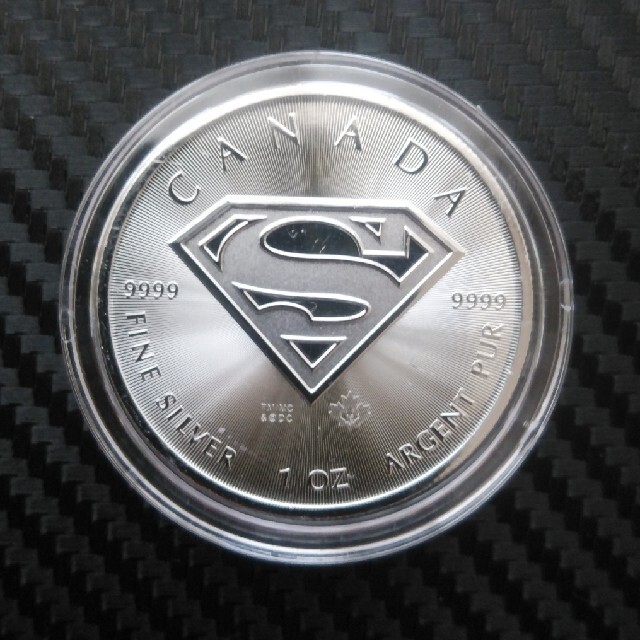 2016年カナダスーパーマン1オンス銀貨　新品未使用