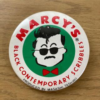 レア！MARCY'S 田代まさし 缶バッジ マーシー(ミュージシャン)