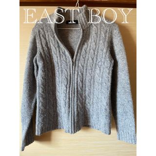 イーストボーイ(EASTBOY)のイーストボーイ　ニットカーディガン　サイズ9号(カーディガン)