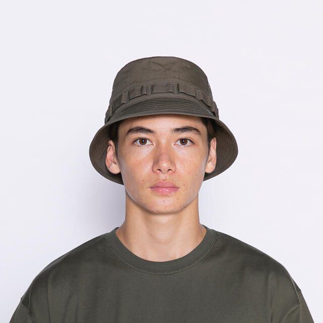 W)taps(ダブルタップス)の21ss wtaps jungle hat オリーブドラブ 新品 small メンズの帽子(ハット)の商品写真