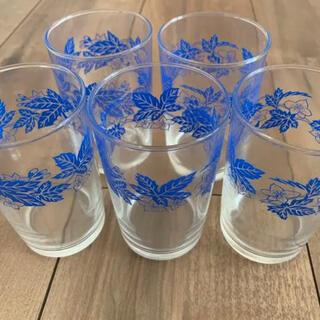 kamei glass カメイガラス　亀井ガラス　昭和レトロ　デッドストック(グラス/カップ)