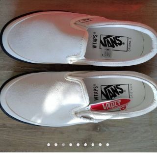 ダブルタップス(W)taps)のW)taps VANS スリッポン　ダブルタップス　23CM WTAPS(スニーカー)