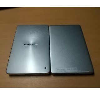 アイオーデータ(IODATA)のSSD外付けケース　2セット(PC周辺機器)