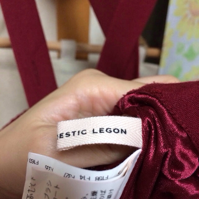 MAJESTIC LEGON(マジェスティックレゴン)のマジェ＊釣りスカート レディースのパンツ(キュロット)の商品写真