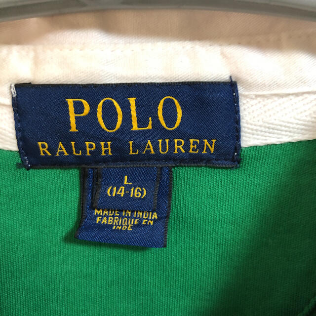 POLO RALPH LAUREN(ポロラルフローレン)のラルフローレン　ビッグポニー刺繍　ラガーシャツ S メンズのトップス(ポロシャツ)の商品写真