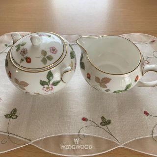 ウェッジウッド(WEDGWOOD)のシュガーポット&クリーマー　ウェッジウッド(食器)