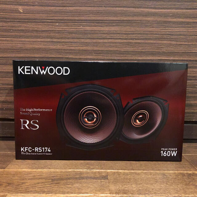 KENWOOD(ケンウッド)の新品 Kenwood 2020年モデル スピーカー KFC-RS174  自動車/バイクの自動車(カーオーディオ)の商品写真